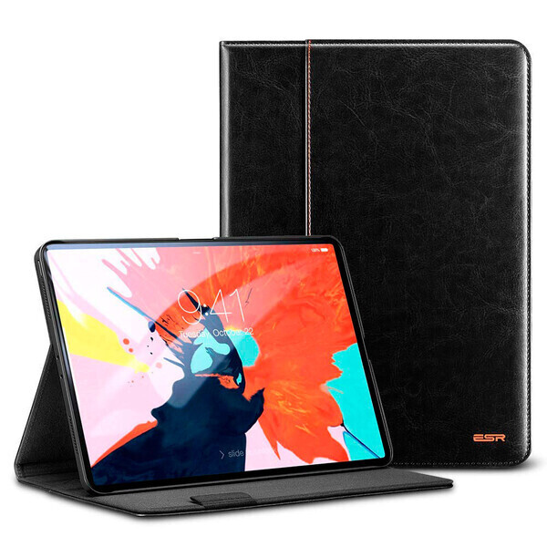

Кожаный чехол ESR Intelligent Premium Business Black для iPad Pro 11" (2018)