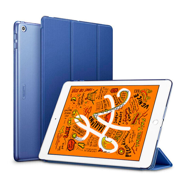 

Магнитный кожаный чехол ESR Yippee Trifold Smart Case Blue для iPad mini 5 | 4