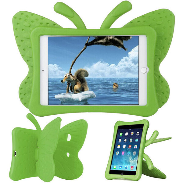 

Детский противоударный чехол iLoungeMax Cartoon Butterfly Green для iPad mini 1 | 2 | 3 | 4 | 5