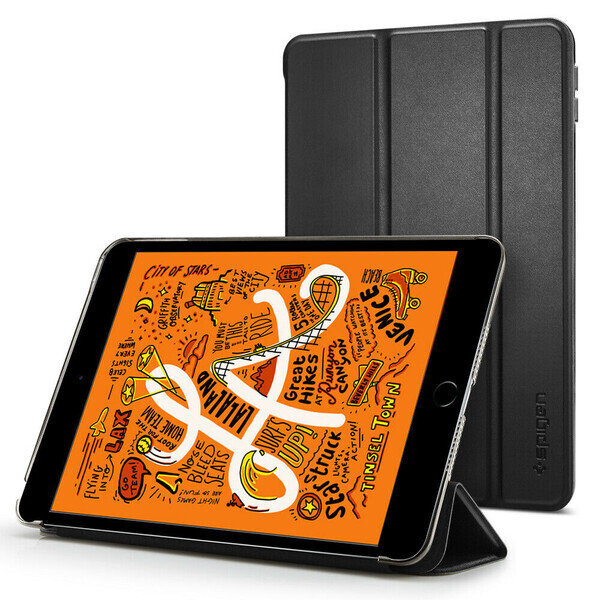 

Кожаный чехол Spigen Case Smart Fold Black для iPad mini 5