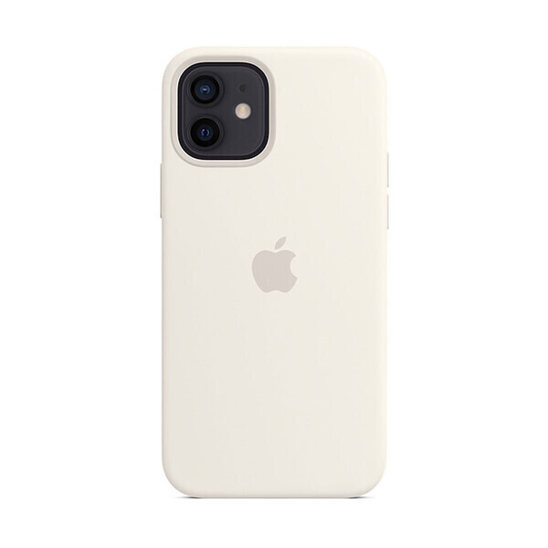 

Cиликоновый чехол iLoungeMax Silicone Case MagSafe White для iPhone 12 | 12 Pro OEM