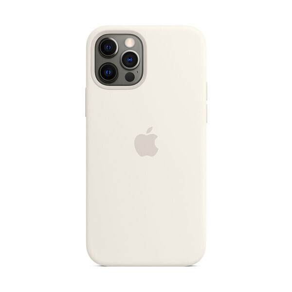 

Силиконовый чехол iLoungeMax Silicone Case MagSafe White для iPhone 12 Pro Max OEM
