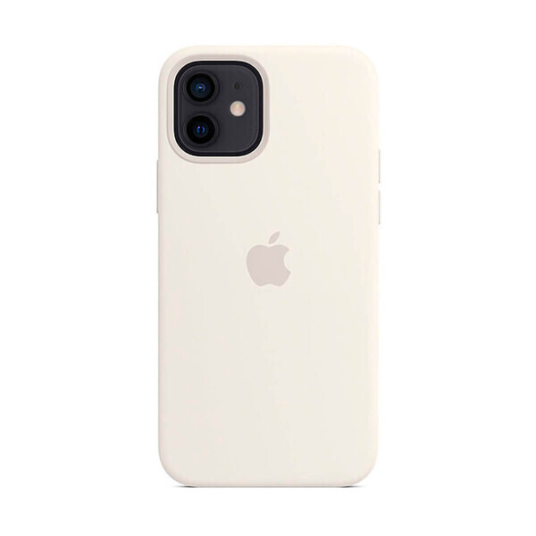

Силиконовый чехол iLoungeMax Silicone Case MagSafe White для iPhone 12 mini OEM (c поддержкой анимации)