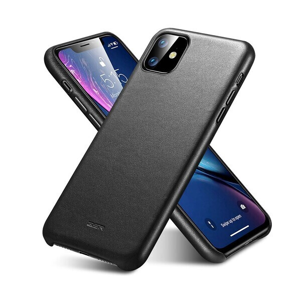 

Кожаный чехол ESR Metro Leather Black для iPhone 11