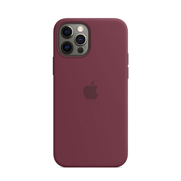 

Силиконовый чехол iLoungeMax Silicone Case MagSafe Plum для iPhone 12 Pro Max OEM