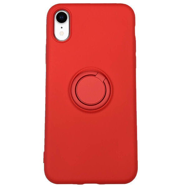 

Силиконовый чехол с кольцом iLoungeMax With Ring Red для iPhone XR