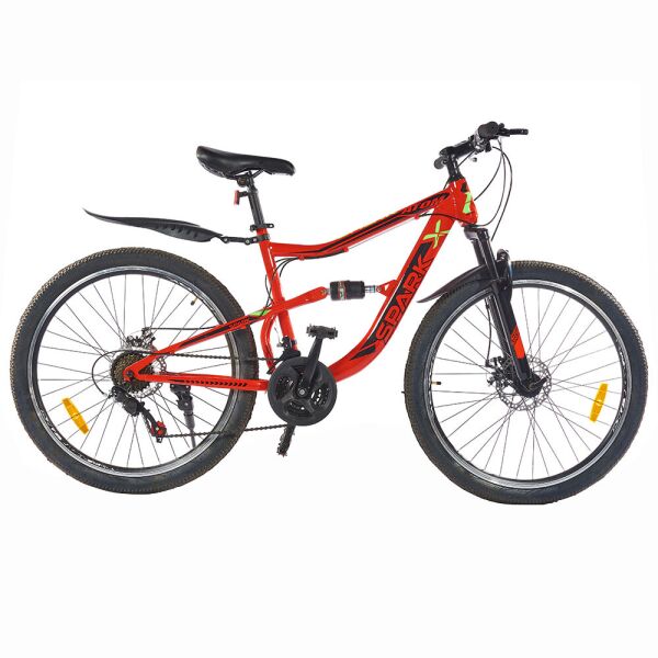

Велосипед SPARK ATOM 26-ST-18-AM2-D (Красный с зеленым)