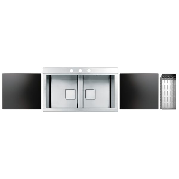 

Кухонная мойка Apell Sinphonia PD862IKITB Satin
