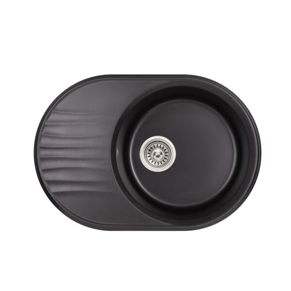 

Кухонная мойка Qtap CS 7451 BLA (QT7451BLA404)
