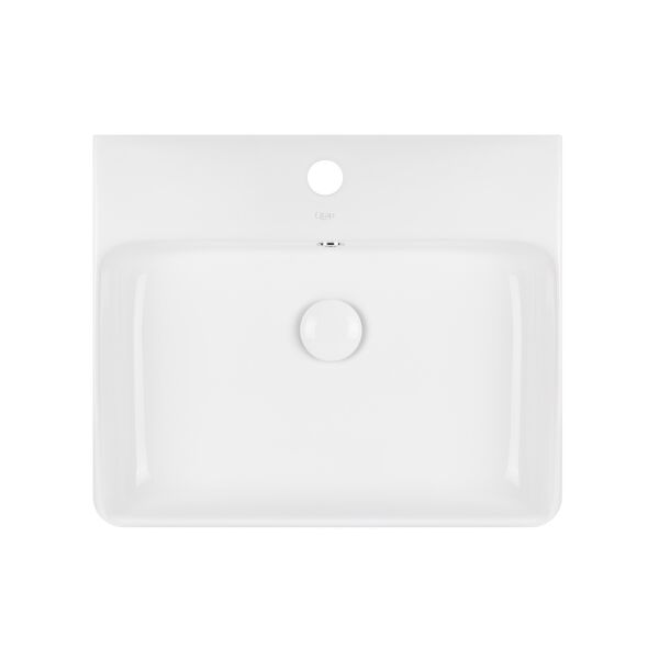 

Раковина Qtap Nando с донным клапаном QT1211K404AW