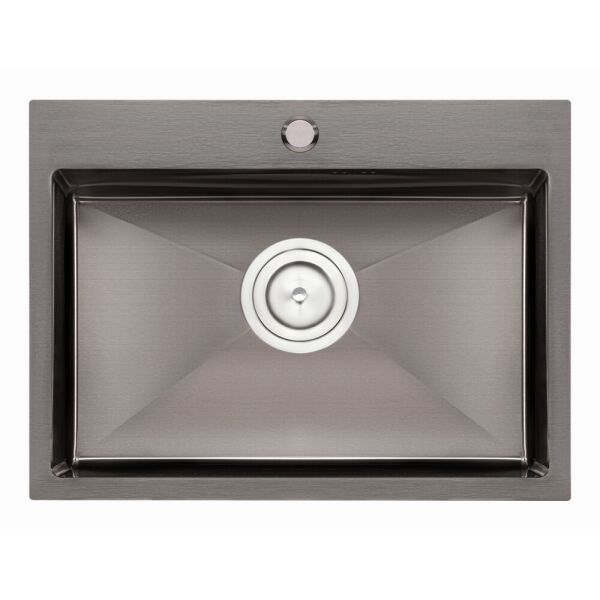 

Кухонная мойка Qtap D5843BL 2.7/1.0 мм Black (QTD5843BLPVD10)