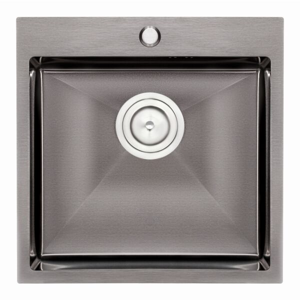 

Кухонная мойка Qtap D5050BL 2.7/1.0 мм Black (QTD5050BLPVD10)
