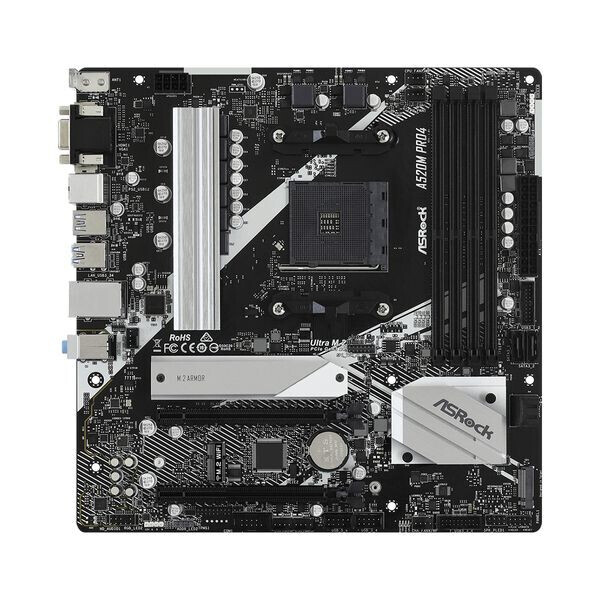 

Материнская плата ASRock A520M PRO4