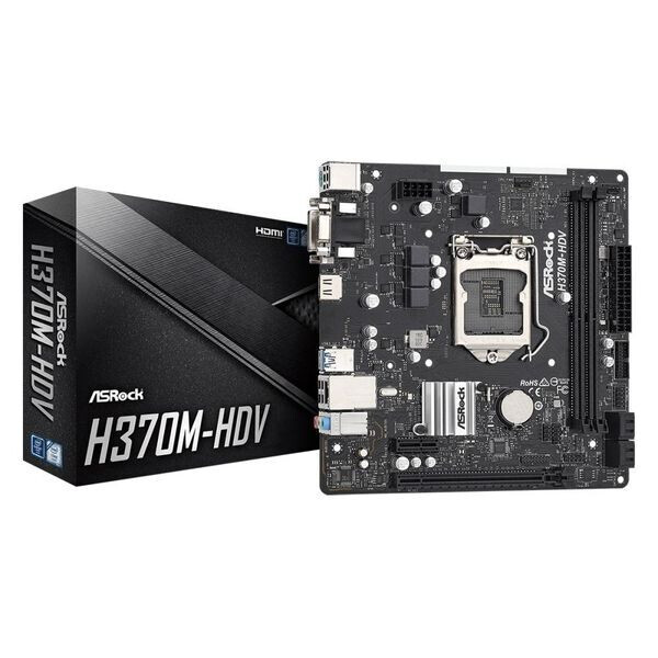 

Материнская плата ASRock (H370M-HDV)