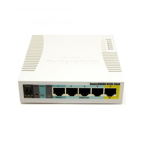 

Wi-Fi роутер Mikrotik RB951Ui-2HnD