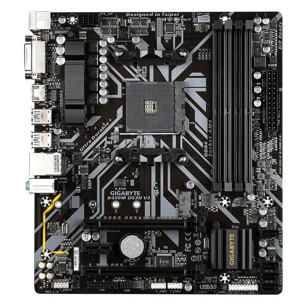 

Материнская плата GIGABYTE B450M DS3H V2