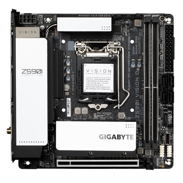 

Материнская плата GIGABYTE Z590I VISION D
