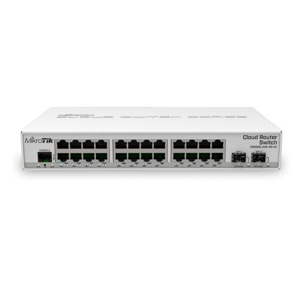 

Wi-Fi роутер Mikrotik CRS326-24G-2S+IN