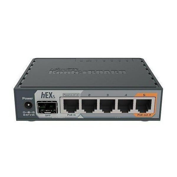 

Wi-Fi роутер Mikrotik hEX S (RB760IGS)