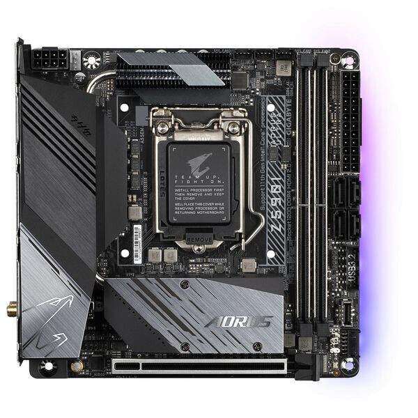

Материнская плата GIGABYTE Z590I AORUS ULTRA