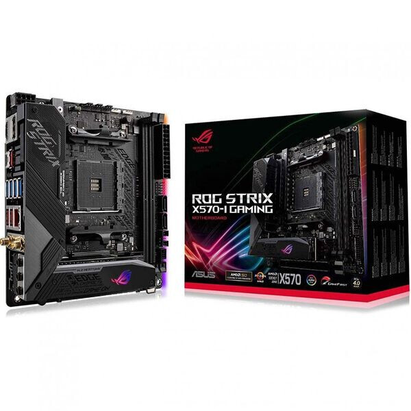 

Материнская плата ASUS ROG Strix X570-I Gaming