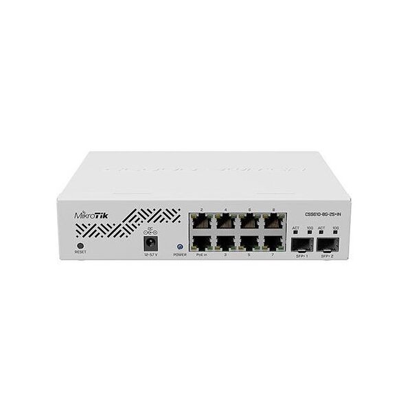 

Wi-Fi роутер Smart Mikrotik CSS610-8G-2S+IN