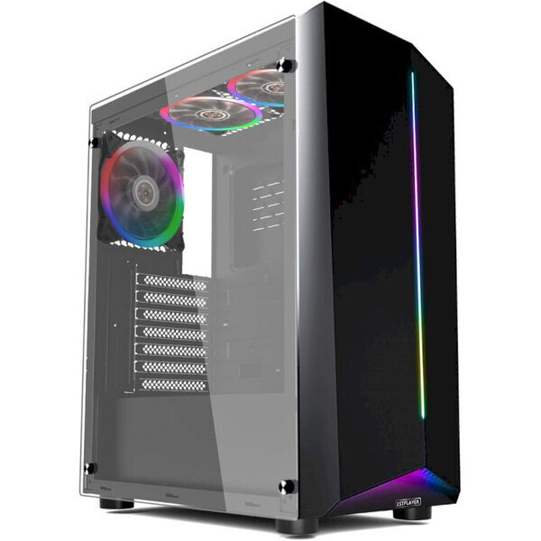 

Корпус 1STPLAYER R6-A-3R1 Color LED Black