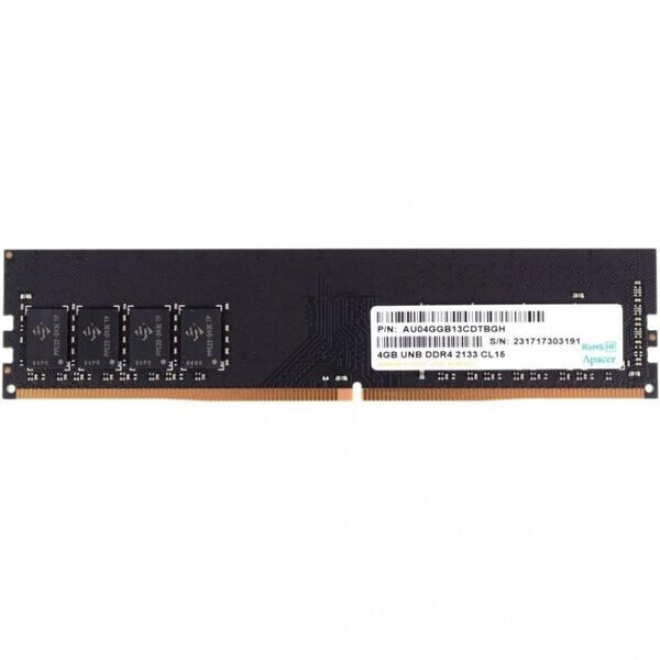 

Оперативная память Apacer 4 GB DDR4 2666 MHz (EL.04G2V.KNH)