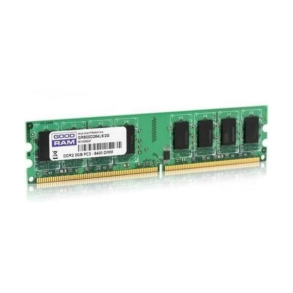 

Модуль памяти GOODRAM 2 GB DDR2 800 MHz (GR800D264L6/2G)