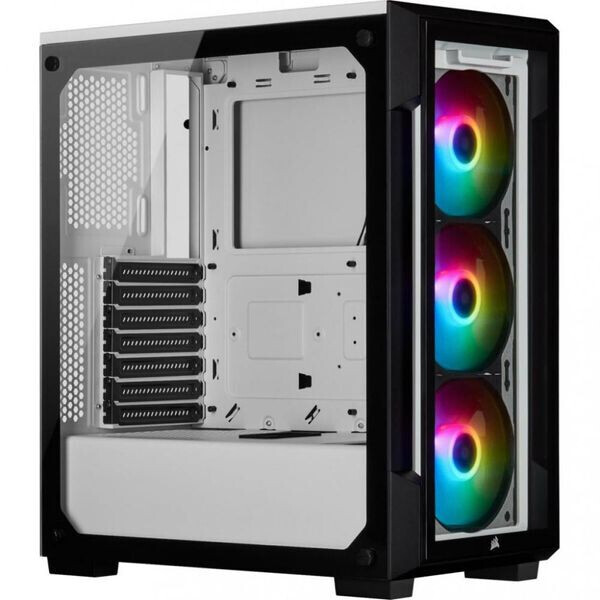 

Корпус Corsair iCUE 220T RGB White (CC-9011191-WW)