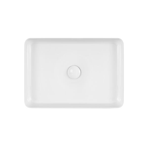 

Раковина-чаша Qtap Tern 500х350х145 White с донным клапаном QT1711A055W