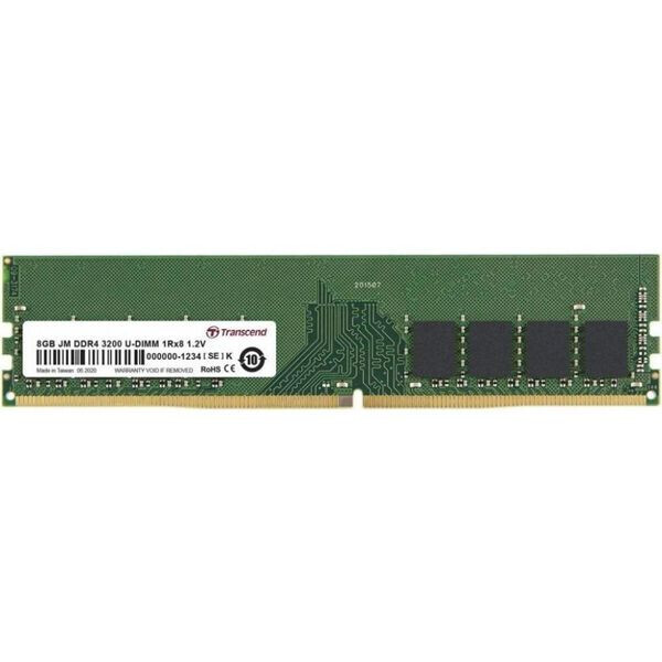 

Оперативная память Transcend 8 GB DDR4 3200 MHz (JM3200HLG-8G)