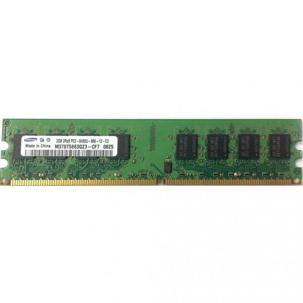 

Модуль памяти Samsung 2 GB DDR2 800 MHz (M378T5663DZ3-CF7)