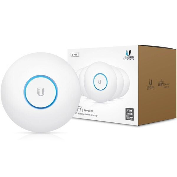 

Wi-Fi роутер Ubiquiti Unifi AC Lite AP 5 pack (UAP-AC-LITE-5)