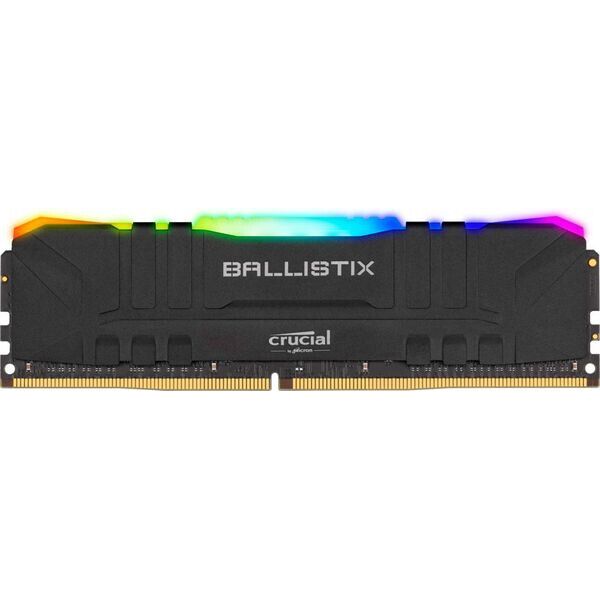 

Модуль памяти Crucial 8 GB DDR4 3200MHz Black RGB (BL8G32C16U4BL)