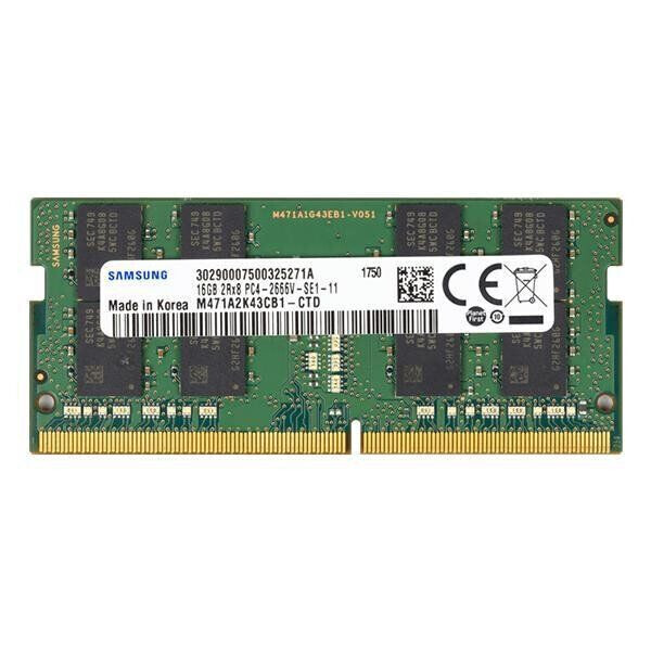 

Модуль памяти Samsung 16 GB SO-DIMM DDR4 2666 MHz (M471A2K43CB1-CTD)