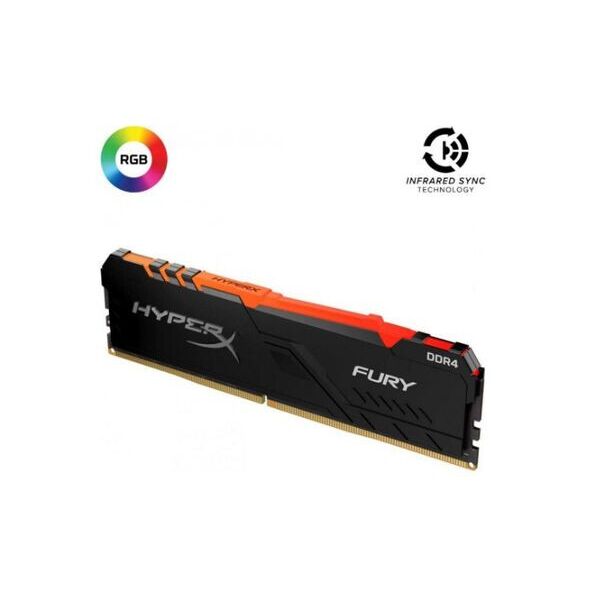 

Модуль памяти Kingston DDR4 3466 16GB HyperX Fury RGB (HX434C17FB4A/16)