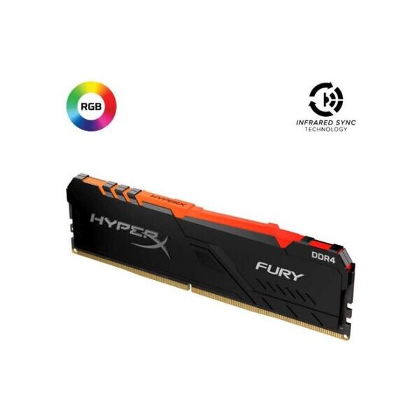 

Модуль памяти Kingston DDR4 3600 16GB HyperX Fury RGB (HX436C18FB4A/16)