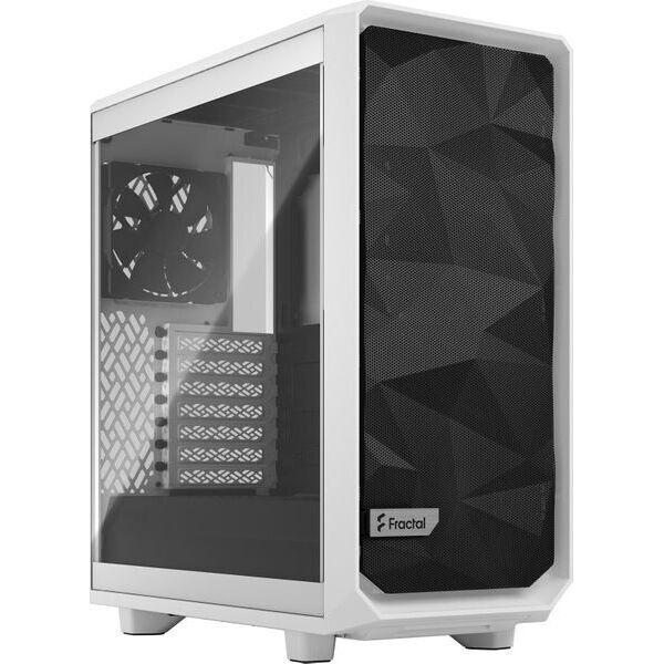 

Корпус Fractal Design Meshify 2 Compact White TG CT (FD-C-MES2C-05)