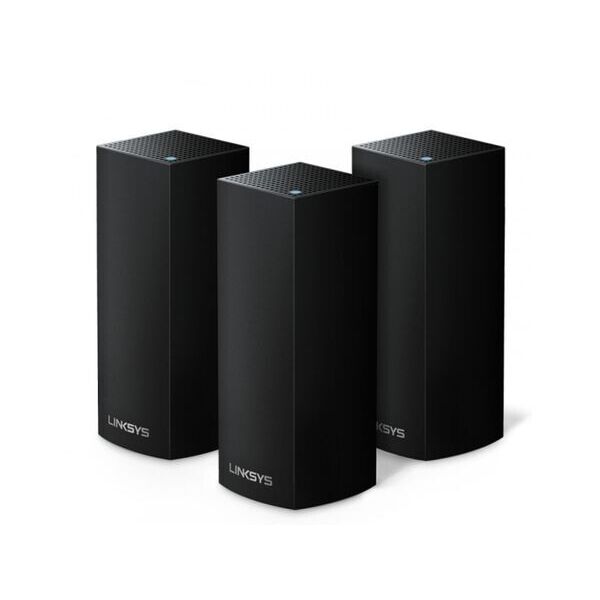 

Wi-Fi роутер LinksysVelop Intelligent Mesh WiFi System 3-Pack Black (VLP0103)