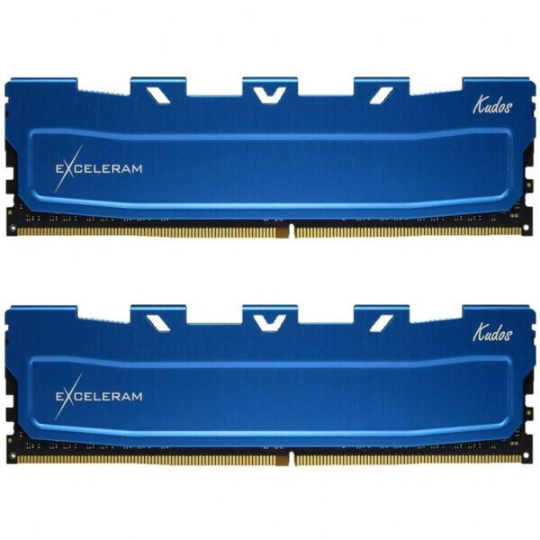 

Модуль памяти eXceleram DDR4 16GB (2x8GB) 3000 MHz Blue Kudos (EKBLUE4163021AD)
