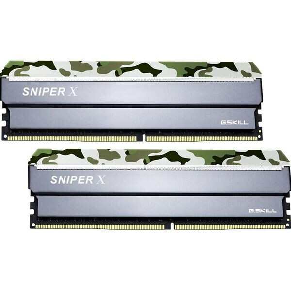 

Оперативная память G.Skill 16 GB (2x8GB) DDR4 3200 MHz SniperX (F4-3200C16D-16GSXFB)