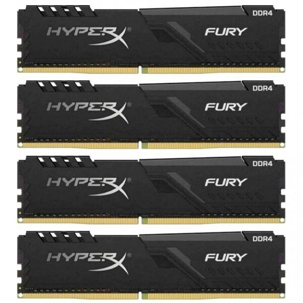 

Модуль памяти HyperX 128 GB (4x32GB) DDR4 3600 MHz Fury RGB (HX436C18FB3K4/128)
