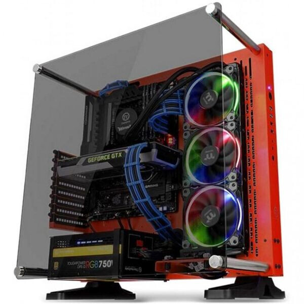 

Корпус Thermaltake Core P3 Tempered Glass Red Edition (CA-1G4-00M3WN-03)