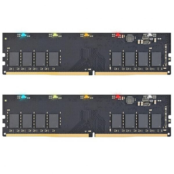 

Модуль памяти eXceleram DDR4 32GB (2x16GB) 3200 MHz RGB X1 Series (ERX1432326CD)