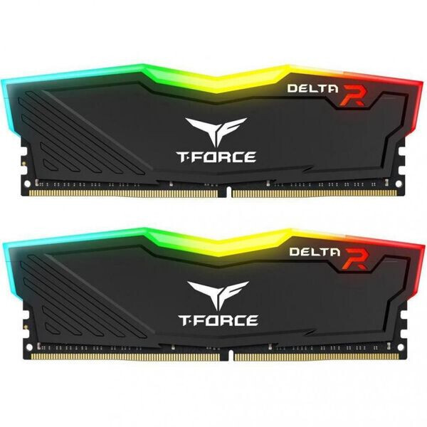 

Модуль памяти TEAM 16 GB (2X8GB) DDR4 3200 MHz Delta RGB (tf3d416g3200hc16cdc01)