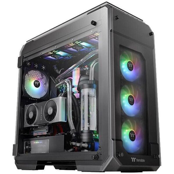 

Корпус Thermaltake View 71 Tempered Glass ARGB Edition (CA-1I7-00F1WN-03)