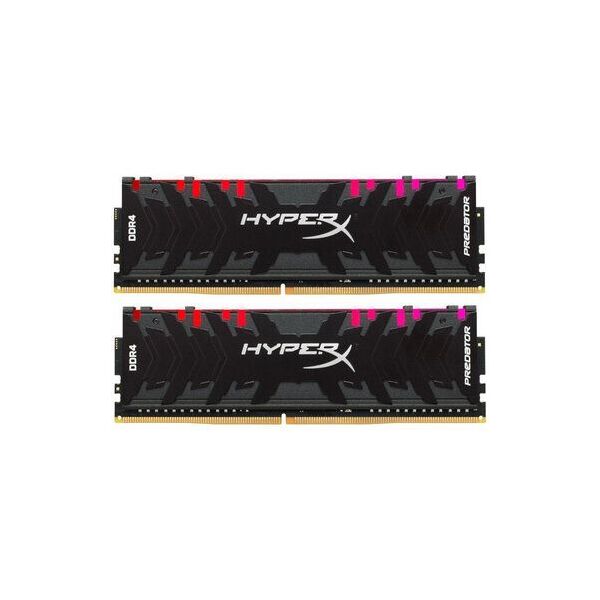 

Модуль памяти HyperX 16 GB (2x8GB) DDR4 4000 MHz Predator RGB (HX440C19PB4AK2/16)