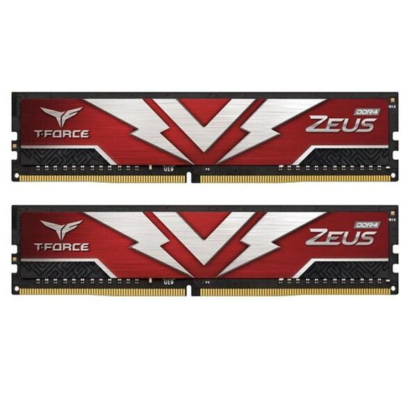 

Модуль памяти TEAM 16 GB (2x8GB) DDR4 2666 MHz T-Force Zeus (TTZD416G2666HC19DC01)