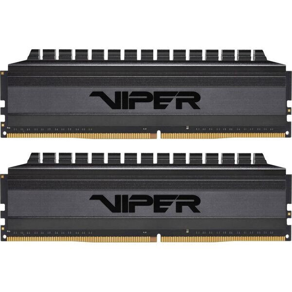 

Модуль памяти PATRIOT 64 GB (2x32GB) DDR4 3200 MHz Viper 4 Blackout (PVB464G320C6K)
